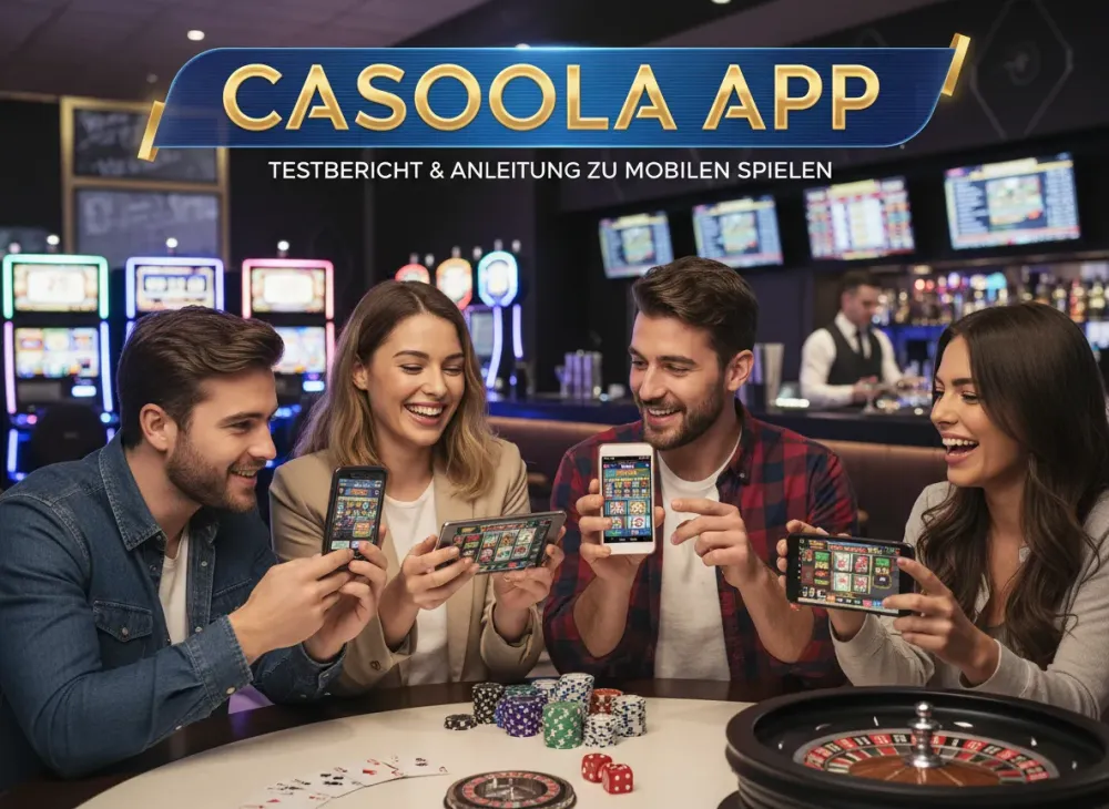 Casoola app Testbericht und Anleitung zu mobilen Spielen