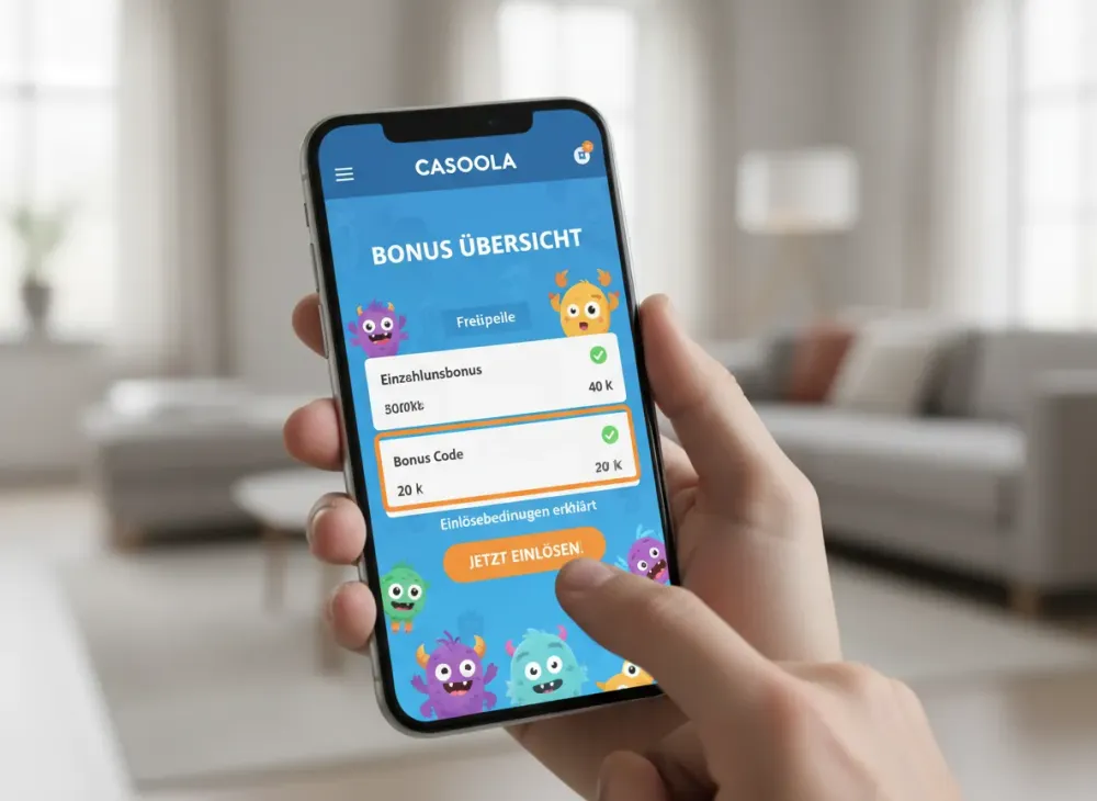 Casoola bonus Übersicht und Einlösebedingungen erklärt