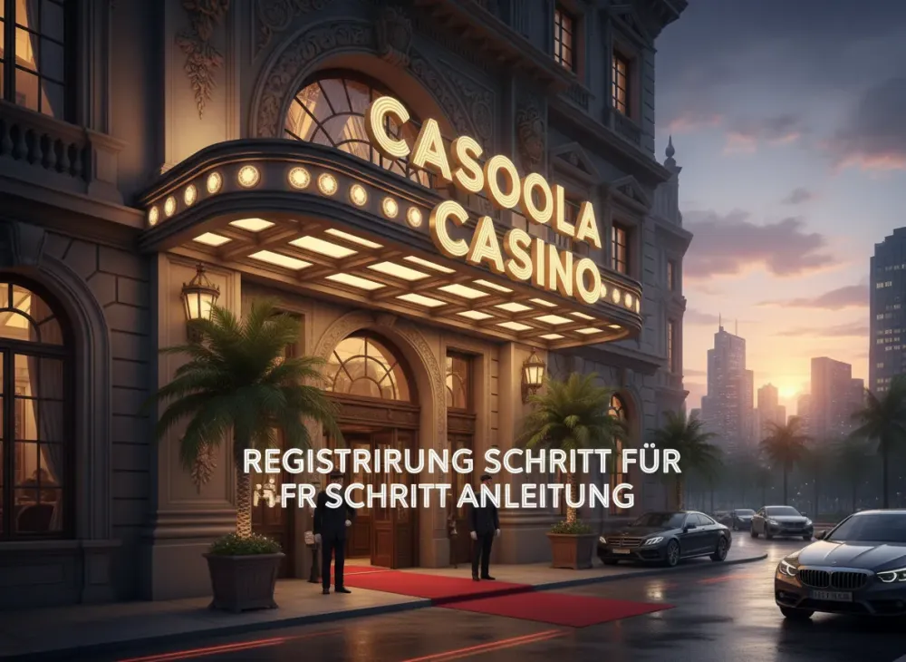 Casoola registrierung Schritt für Schritt Anleitung